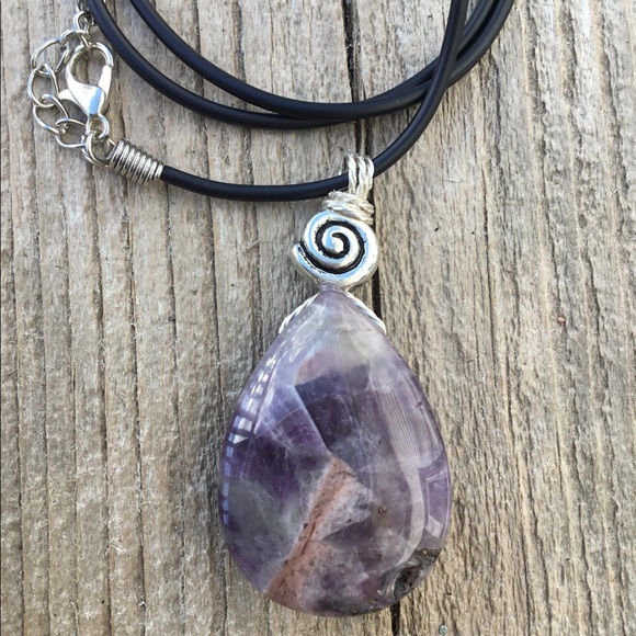 Chevron amethyst Intuition & Growth - Picture 6 of 9